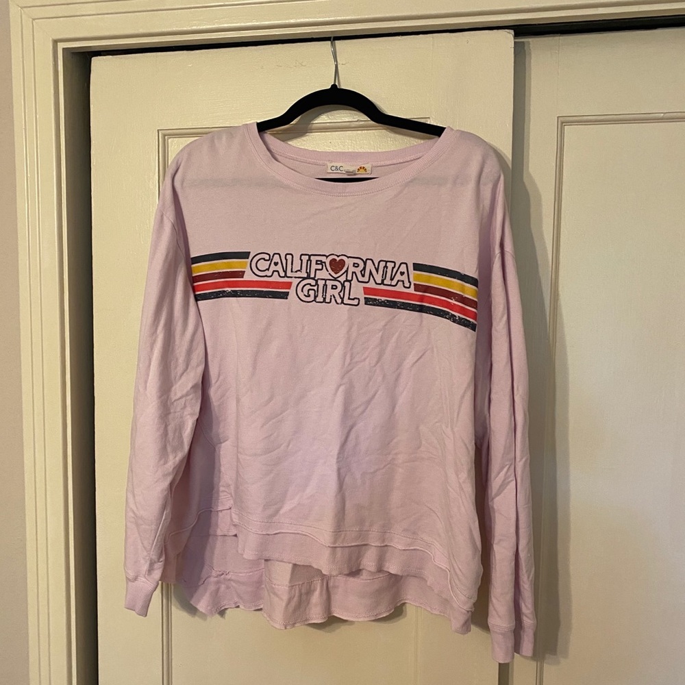 Pink Sweatshirt